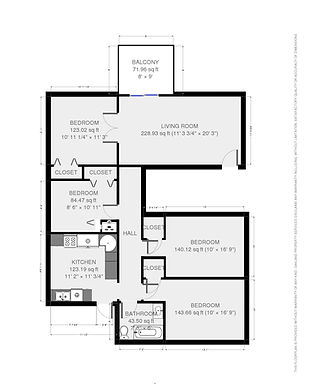 9 N. Hancock St. #5 Floorplan